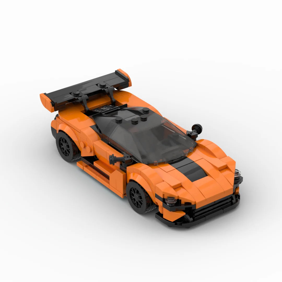 MOC 720S GT 359Pcs Racing Sports Car Vehicle Racer Building Blocks Brick Creative Garage Toys for Boys