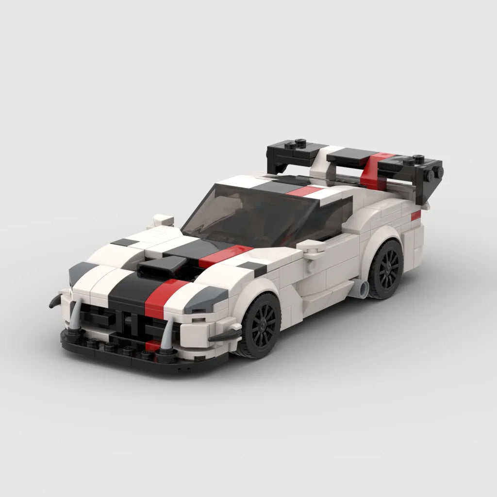 MOC-99183 Dodge Viper 419Pcs Racing Sports Car Vehicle Racer Building Blocks Brick Creative Garage Toys for Boys