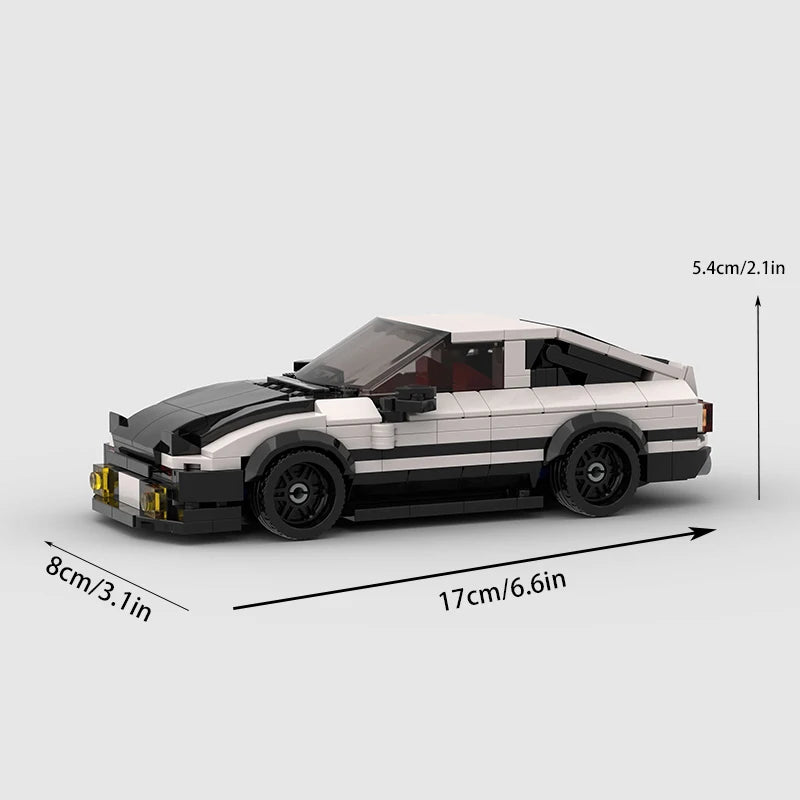MOC Racer 86 Cars City Sports Vehicle Building Blocks Creative Garage Toys Education Brick Christmas Child Gift