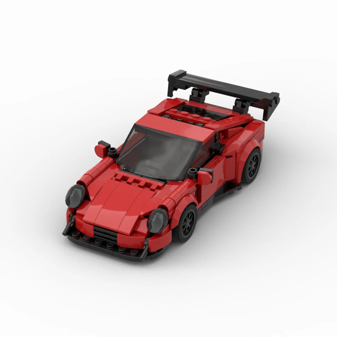 MOC Racing Boy Creative Garage Toy City Sports Car DIY Creative Garage Supercar Building Blocks Toy Gift
