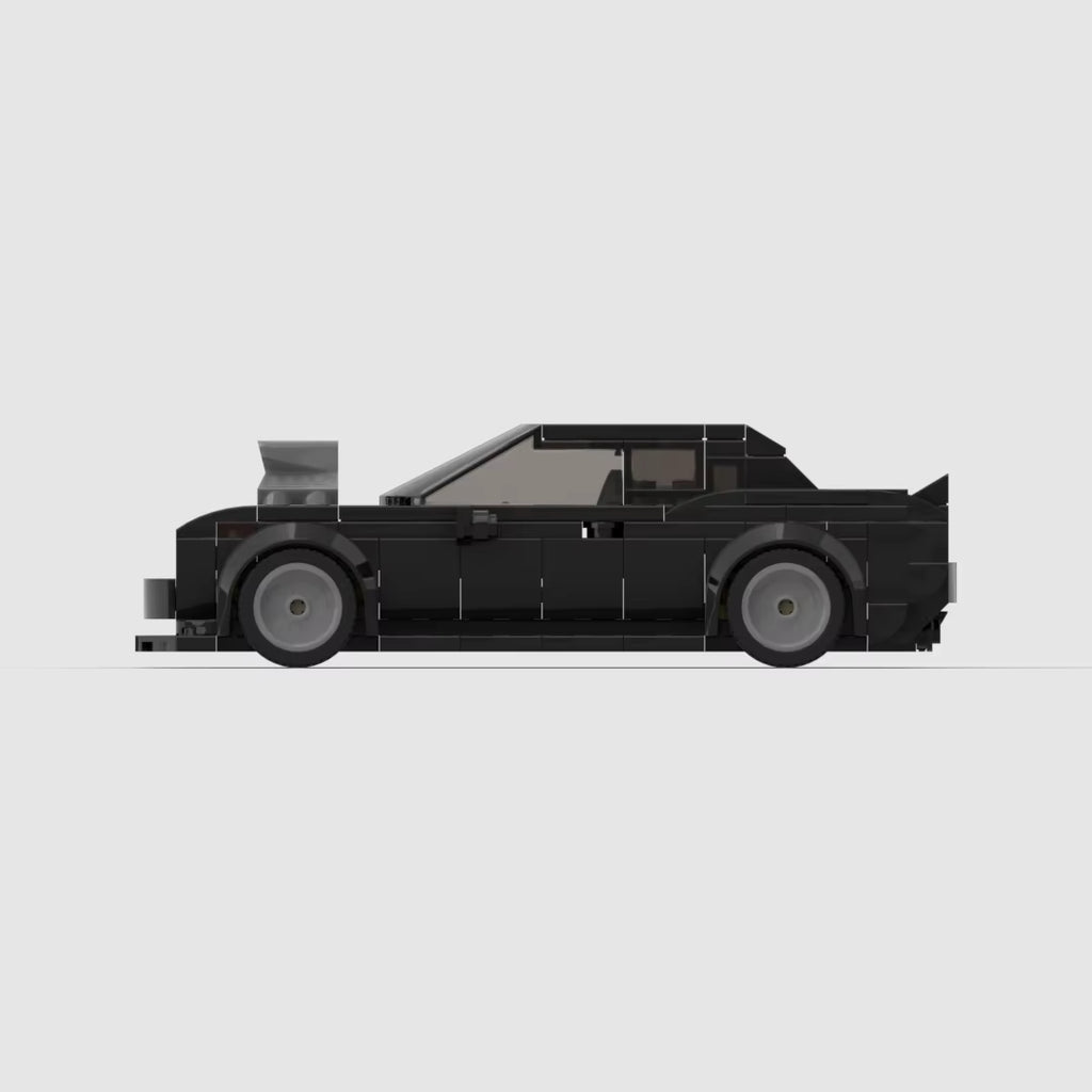 MOC Dodge Challenger Charger Dom Racing Racer Building Blocks Brick Creative Garage Toys for Boys Gifts