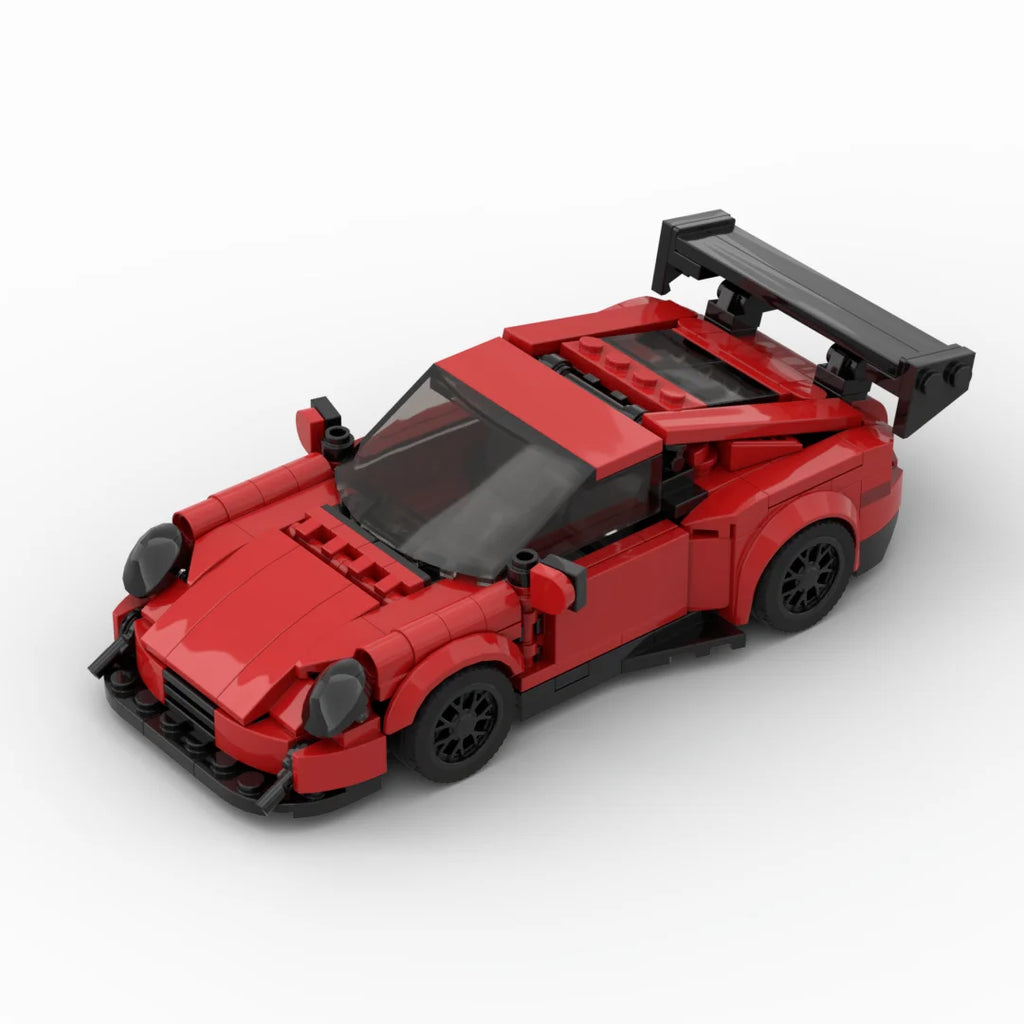 MOC Racing Boy Creative Garage Toy City Sports Car DIY Creative Garage Supercar Building Blocks Toy Gift