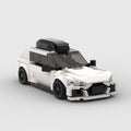 MOC RS6 Racing Sports Car Vehicle Racer Building Blocks Brick Creative Garage Toys for Boys Gifts
