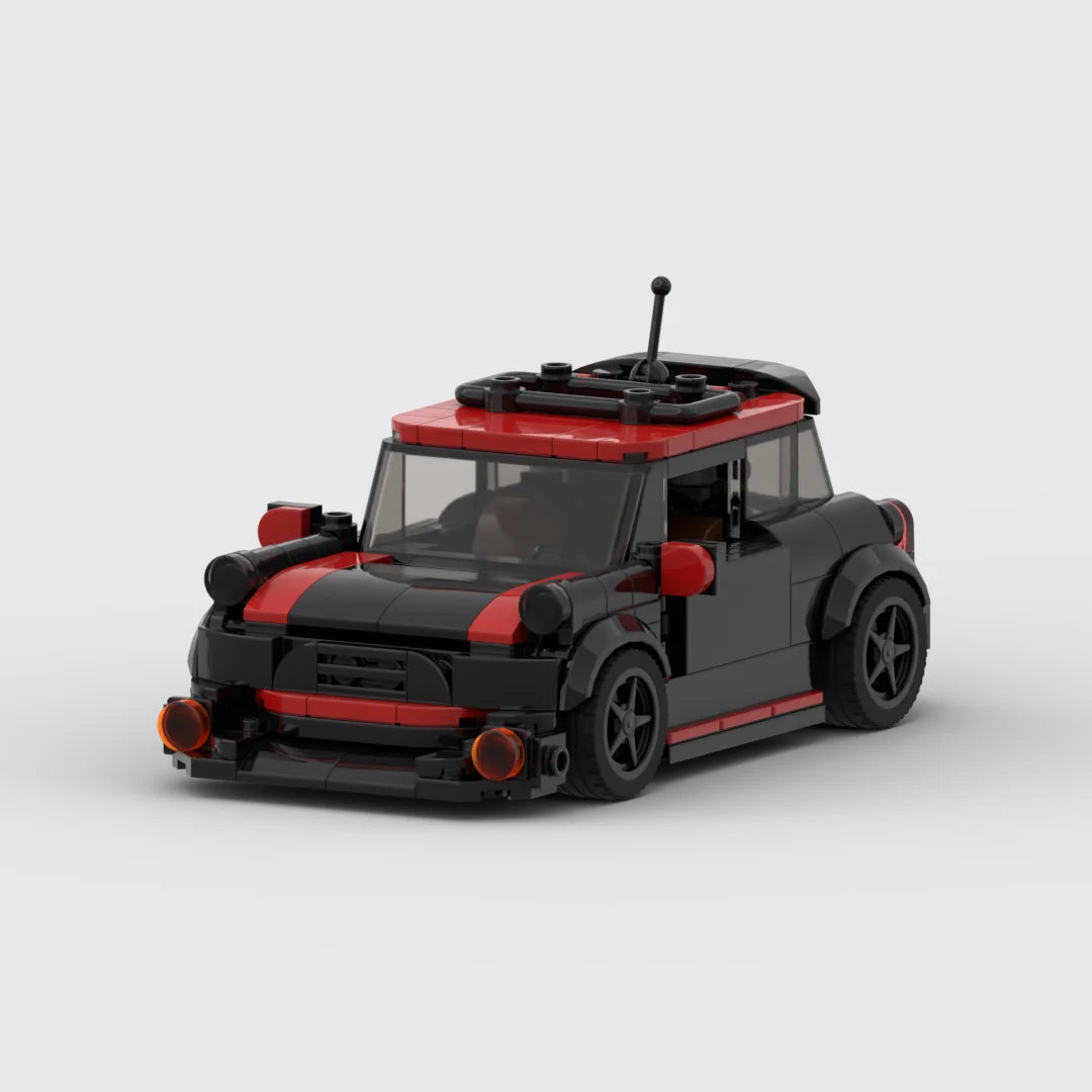 Block MOC MINI JCW Racing Sports Car Building Blocks Racing Car Model Building Blocks Children Educational Toys