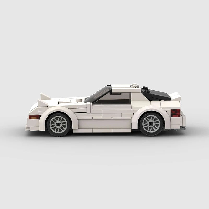 MOC Racing Car Model and Passion Building Block City Vehicle Toy Set - Halloween Gifts