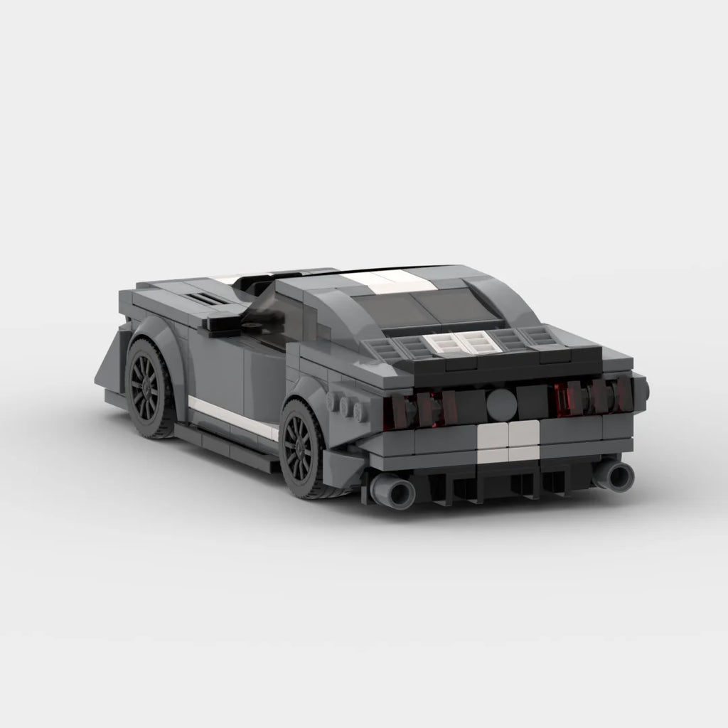 MOC Shelby GT500 476Pcs Racing Racer Building Blocks Brick Creative Garage Toys for Boys Gifts