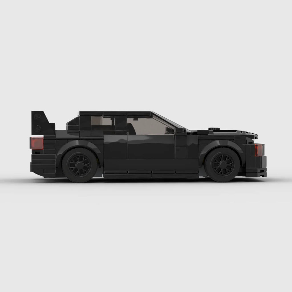 MOC Mitsubishi EVO 276Pcs Racing Sports Car Vehicle Racer Building Blocks Brick Creative Garage Toys for Boys