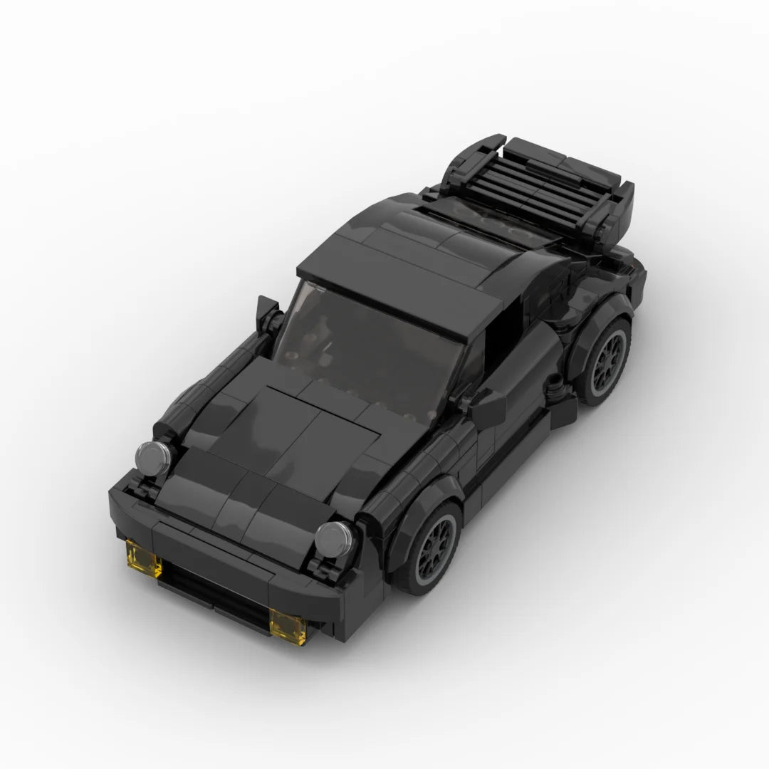 Moc-Black Bird (930)Turbo Racing Sports Car Vehicle Speed Racer Building Blocks Brick Creative Garage Toys for Boys
