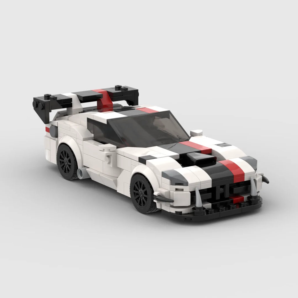 MOC-99183 Dodge Viper 419Pcs Racing Sports Car Vehicle Racer Building Blocks Brick Creative Garage Toys for Boys