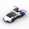 MOC the ASRADA GSX Equation Racing Sports Car Vehicle Racer Building Blocks Creative Garage Toys for Boys