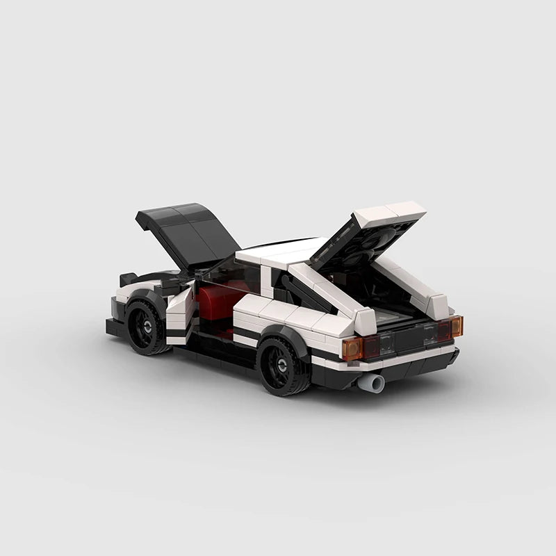 MOC Racer 86 Cars City Sports Vehicle Building Blocks Creative Garage Toys Education Brick Christmas Child Gift