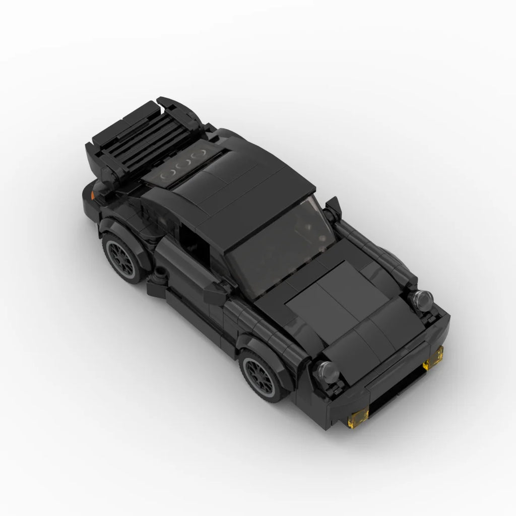 Moc-Black Bird (930)Turbo Racing Sports Car Vehicle Speed Racer Building Blocks Brick Creative Garage Toys for Boys