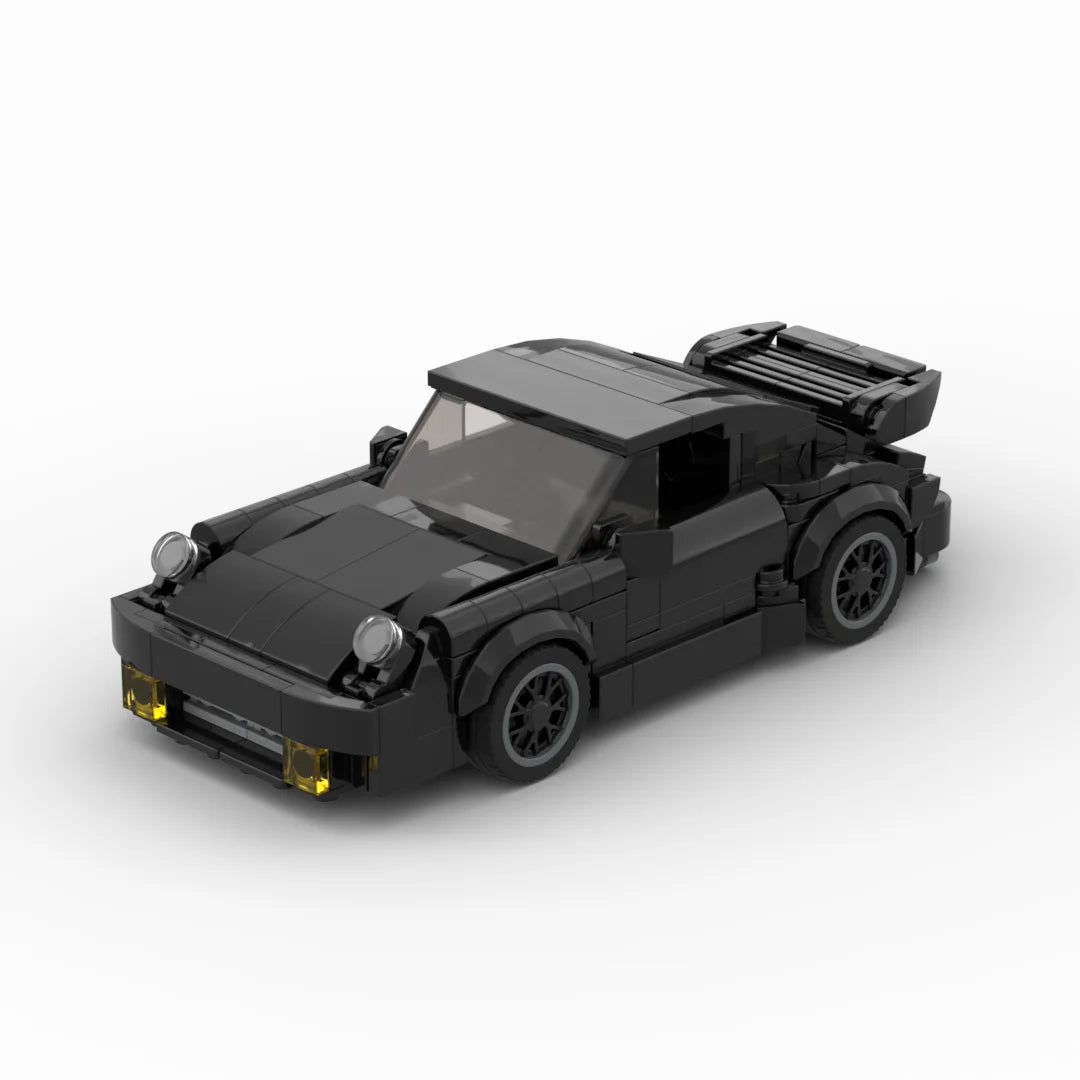 Moc-Black Bird (930)Turbo Racing Sports Car Vehicle Speed Racer Building Blocks Brick Creative Garage Toys for Boys