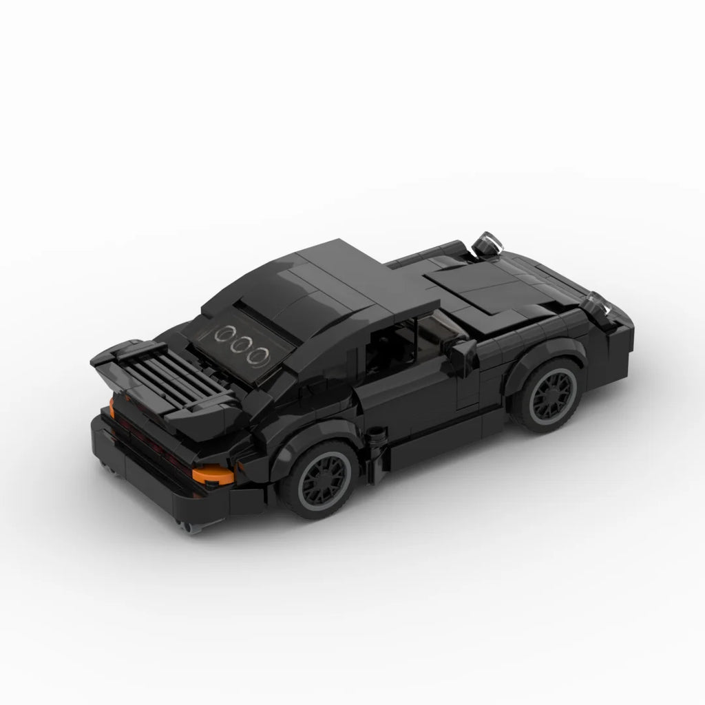 Moc-Black Bird (930)Turbo Racing Sports Car Vehicle Speed Racer Building Blocks Brick Creative Garage Toys for Boys